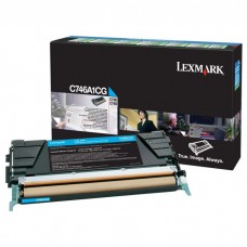 Lexmark C746A1CG Cartouche 7000pages Cyan cartouche toner et laser