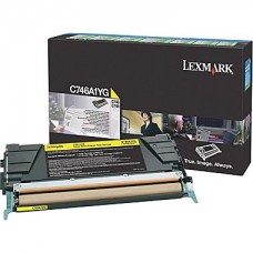 Lexmark C746A1YG Cartouche 7000pages Jaune cartouche toner et laser