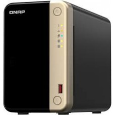 QNAP TS-264-8G Serveur NAS 2 Baies, Processeur Intel Celeron N5095 4-core/4-thread, jusqu’à 2,9 GHz, 8 Go de RAM SODIMM