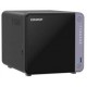  QNAP TS-432X-4G Serveur NAS 4 baies, Processeur AnnapurnaLabs Alpine AL524, 4 cœurs, 2,0 GHz, 4 Go de RAM