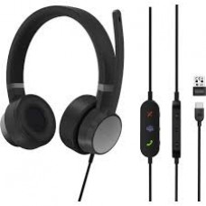 Micro-casque filaire Lenovo Go ANC (MS Teams) - USB
