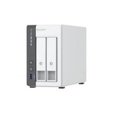 QNAP TS-253E-8G Serveur NAS 2 Baies, Processeur Intel Celeron J6412 4-core/4-thread, jusqu’à 2,6 GHz, 8 Go de RAM SODIMM