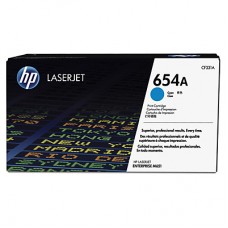 HP CF331A Cartouche de toner cyan authentique LaserJet 654A