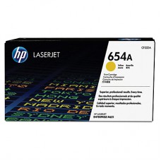 HP CF332A Cartouche de toner jaune authentique LaserJet 654A
