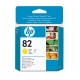 HP CH568A DesignJet 82 cartouche d'encre jaune, 28 ml