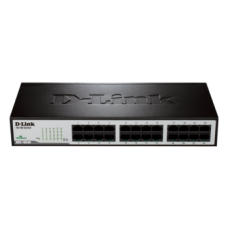 Switch D-LINK 24 Ports RACKABLE  24 ports 10/100Mbps, Rackable 19"