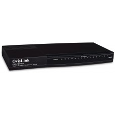 OVISLINK Switch Evo-FSH16C Switch Fast Ethernet Gamme Evolution 16 ports RJ45 10/100 Mbps Auto-MDI/MDIX Automatic 