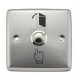 ZKTeco EX801B BOUTTON EXIT METAL ACC-PUSH-PUSH Commutateur en acier inoxydable