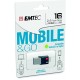 Emtec T200 16Go Clé USB 3.0  Noir/Argent