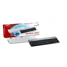 GEN1310436110 Genius, Clavier Slimstar 311, Metallic, U+P, imperméable et anti-bactérien