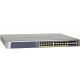 NETGEAR GSM7228PS Switch Prosafe Manageable 24 Ports Gigabit - 4 x SFP - 2 x SFP+ (10Gigabit) - Niveau 2+ - Les 24 Ports sont PoE dont 8 sont PoE Plus