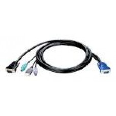 D-LINK CABLE POUR SWITCH KVM1,8 METRESCombo KVM Cable 1.8