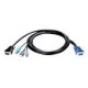 D-LINK CABLE POUR SWITCH KVM1,8 METRESCombo KVM Cable 1.8