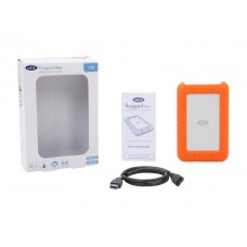 LaCie LAC301558 1TB Rugged Mini Disque dur externe USB 3.0 Modèle  Orange