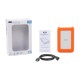 LaCie LAC301558 1TB Rugged Mini Disque dur externe USB 3.0 Modèle  Orange