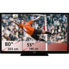 SHARP LC-80LE645 - Téléviseur LED de 80" AQUOS 1080p 240 Hz 203 cm