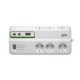  APC Essential SurgeArrest PMH63VT-FR Bloc parafoudre 6 prises 230V (prise France/Belgique) avec 2 x RJ11 et 2 x Coaxial 