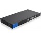 COMMUTATEUR GIGABIT 24 PORTS POUR LES ENTREPRISES À MONTER SUR RACK LGS124 LINKSYS