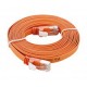 D-LINK CORDON DE BRASAGE CAT6UTP Flat 3M Orange 