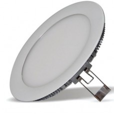 PANEL LED 12W ROND 6500K WH 