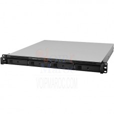 Synology RS818RP+ - RackStation Serveur NAS 4 Baies Rack 1U 2 Go RAM Alimentation Redondante