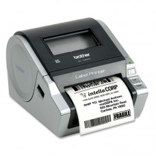 Brother QL-1060N Thermique directe 300 x 300DPI Gris, Métallique imprimante pour étiquettes