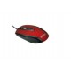 ROT18011082 Roline Souris optique USB rouge/noir, 2 touches sur le côté