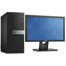Dell OptiPlex 3050 MT Core i3-7100 4GB 500GB LINUX + Ecran Dell E2016H