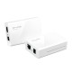 TP-LINK TL-POE200 Kit de 1 Injecteur + 1 Splitter - Câble Ethernet unique de données et d'alimentation de 100 m