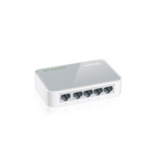 TP-LINK TL-SF1005D - 5-port 10/100M mini Desktop Switch, 5 10/100M RJ45 ports, Plastic cas