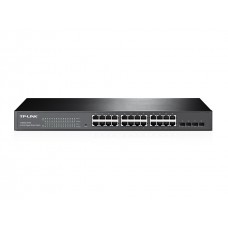 TP-LINK T1600G-28TS (TL-SG2424) Smart Switch JetStream administrable 24 ports Gigabit avec 4 emplacements combinés SFP