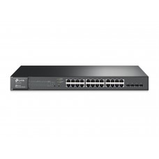 TP-LINK T1600G-28PS (TL-SG2424P) Puce Gigabit PoE + commutateur 24 ports avec SFP JETSTEAM