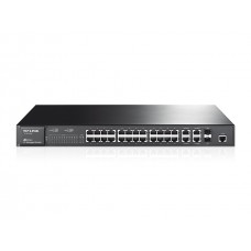 TP-LINK TL-SL5428E Switch JetStream™ administrable niveau 2 24 ports 10/100Mbps + 4 ports Gigabit