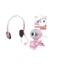 EXIS Chat Pack Comprenant un Casque avec Webcam, Casque stéréo