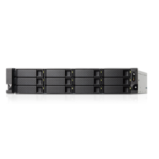QNAP TS-1263U-RP NAS quad-core très performant compatible 10GbE avec blocs d'alimentation redondante