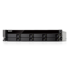 QNAP TS-863U-RP NAS quad-core très performant compatible 10GbE avec blocs d'alimentation redondante
