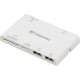 TRANSCEND Multi Card Reader P7, White(Card Reader + HUB)