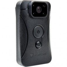 Transcend Caméra-Piéton TS32GDPB10A Enregistreur Vidéo Full HD 1080P avec Vision Nocturne et Carte microSD 32 Go incluse