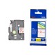 Brother TZE232  12mm (0,47" ) rouge sur un ruban blanc pour 8m P-Touch (26,2 pi) 