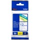 Brother TZE233 Ruban 12 mm Bleu/Blanc