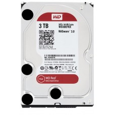 WD Red Desktop Disque dur interne 3.5'' SATA III IntelliPower Mémoire cache 64Mo 3 To 5400 tours par minute