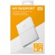 Western Digital WDBYFT0020BWT-WESN 2TB WD Blanc My Passport Portable External Hard Drive USB3.0