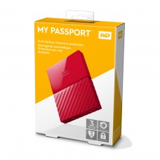 Western Digital WDBYFT0030BRD-WESN 3TB WD Rouge My Passport Portable External Hard Drive USB3.0