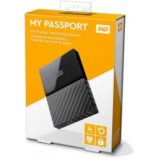 Western Digital WDBYFT0040BBL-WESN 4TB WD Noir My Passport Portable External Hard Drive USB3.0