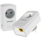 Netgear XAVB5421 Pack de 2 adaptateurs CPL 500 Ethernet 500 Mbits/s avec prise filtrée et 1 port Ethernet