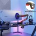 Support surélevé suspendu pour écran de jeu incurvé ultra-large de 32 à 60 pouces avec éclairage RGB