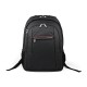 Luckysky Sac à dos 15,6" PRO & Design Nylon noir pour portables 15,6",Tissu renforcé (LSB6718)