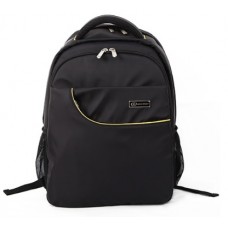 Sac à dos 15,6" Fashion Nylon Noir pour portables 15,6",  Design tendance