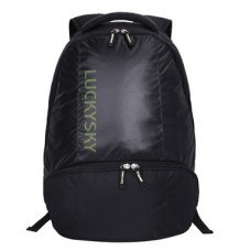 Sac à dos PRO & Design Couleur noire/Bleu Pour portables jusqu'à 15,6", Design sport (LSB7997A)