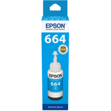Bouteille d'encre Epson Cyan (C13T66424A)
